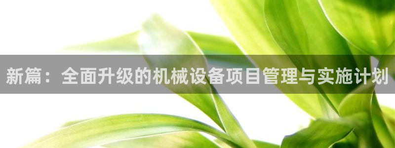 J9九游会旧版：新篇